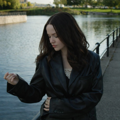 Dove Cameron Black Blazer from 56 Days – Celebrity Blazer Style Outfit