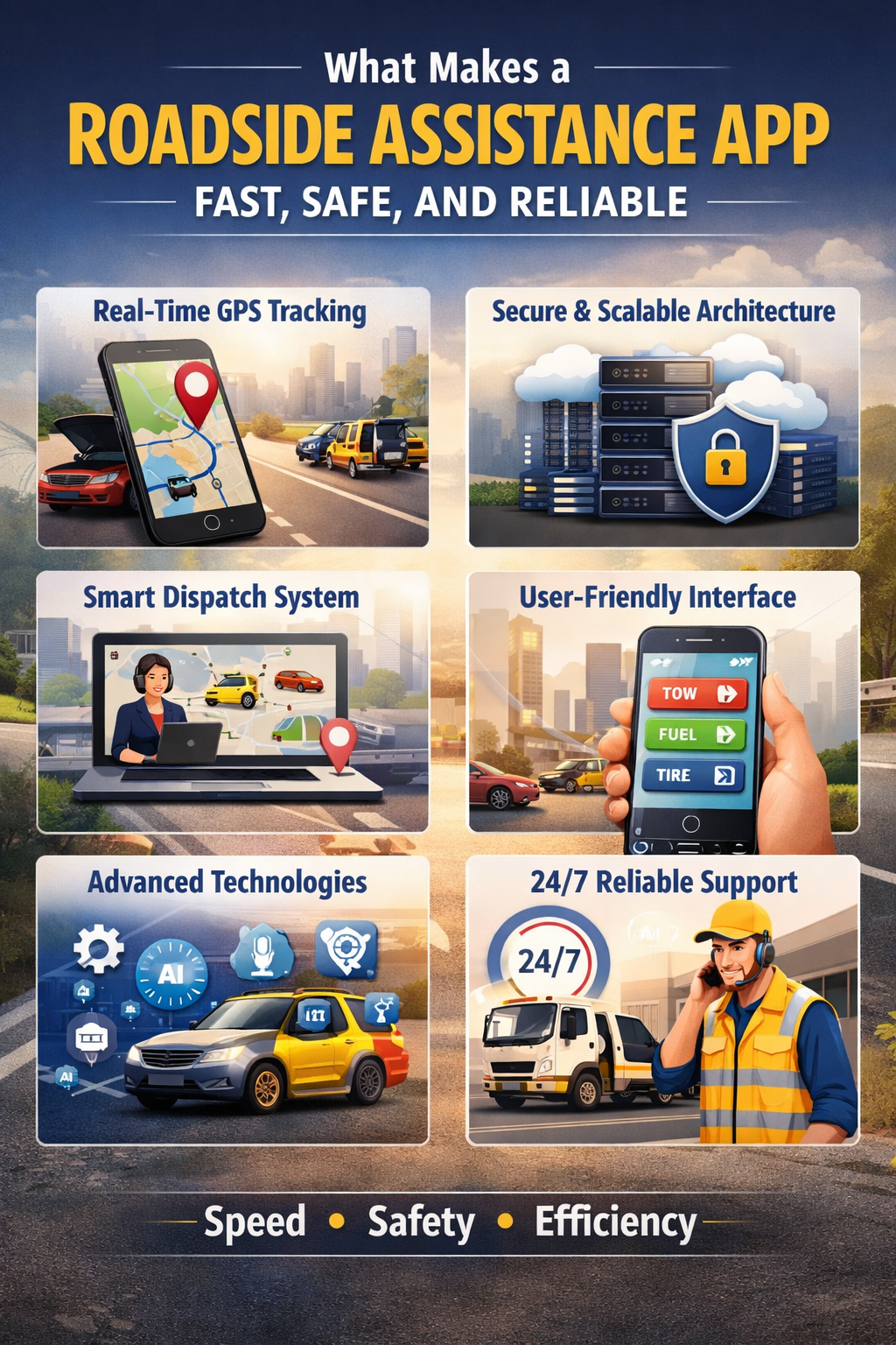 Roadside Assistance App development