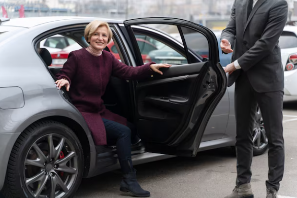 v class chauffeur london