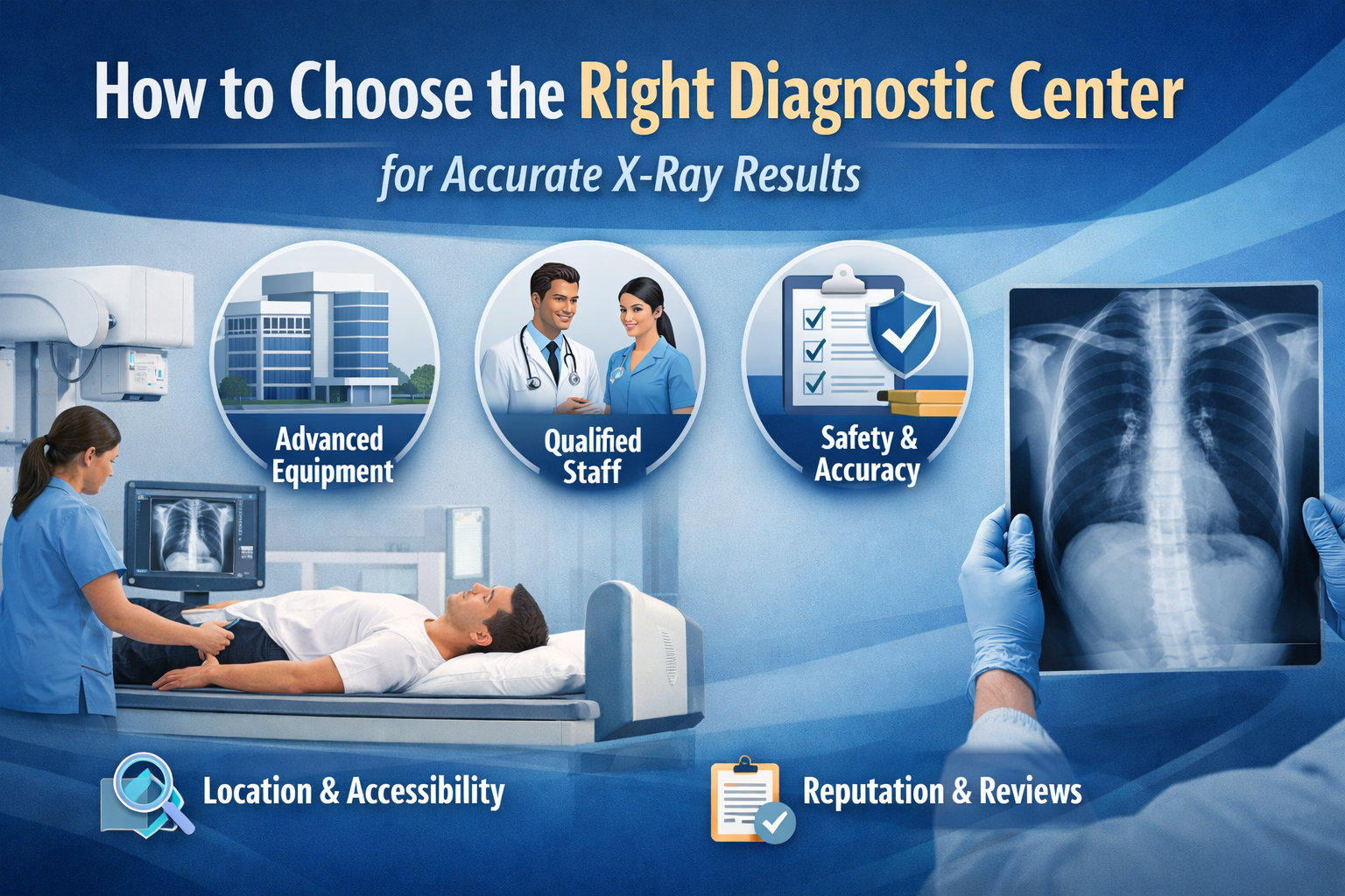 How to Choose the Right Diagnostic Center for Accurate X ray Results