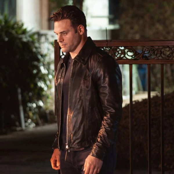 Eddie Diaz Black Jacket from 9-1-1 Season 9 – Movie Leather Jacket UK, Celebrity Leather Jackets UK