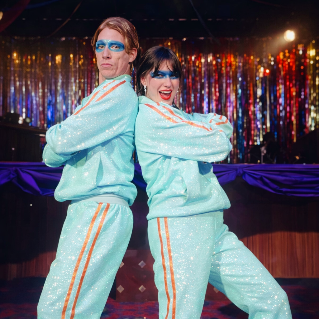 Swift Opalite Music Blue Tracksuit – Taylor Swift Inspired Celebrity Tracksuits