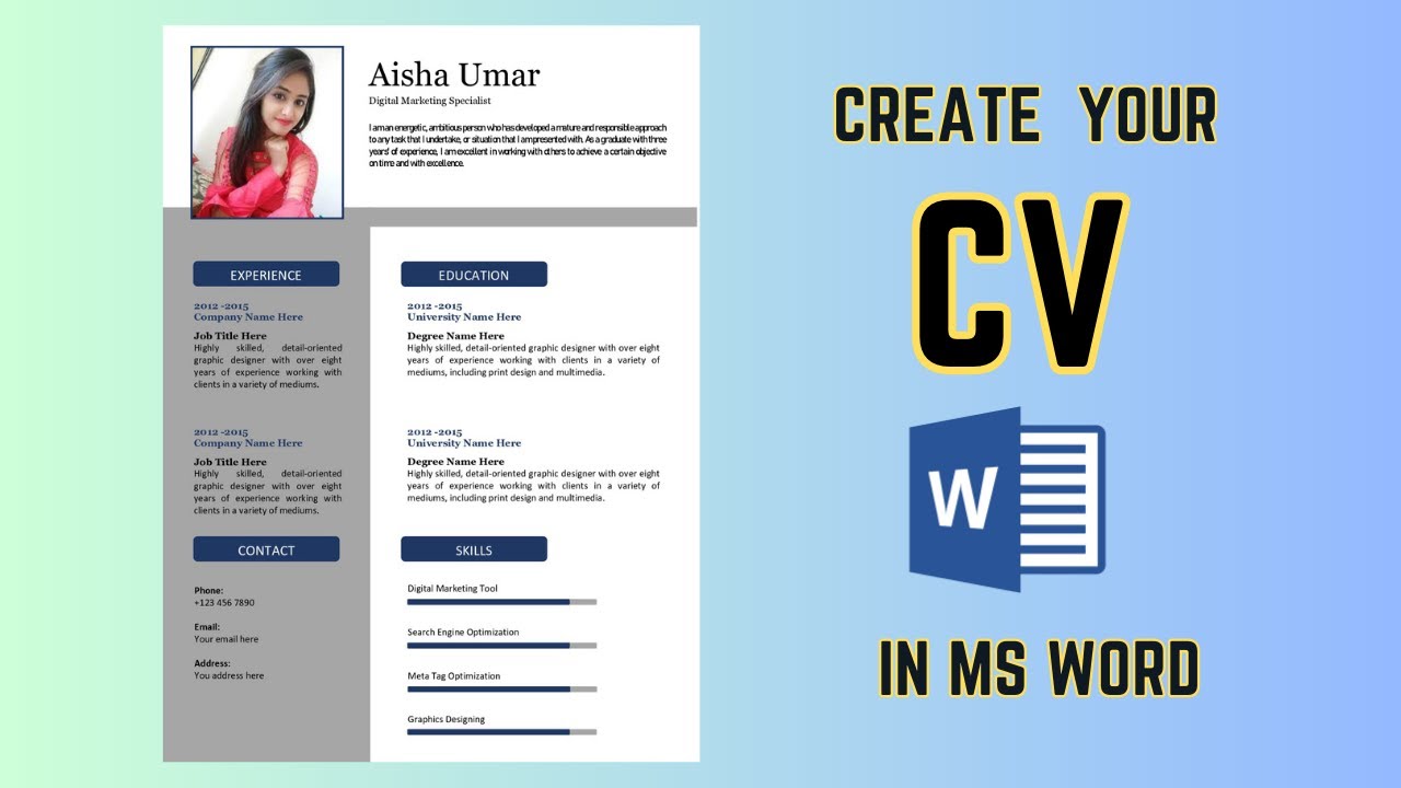 How Do I Make My CV Look Impressive