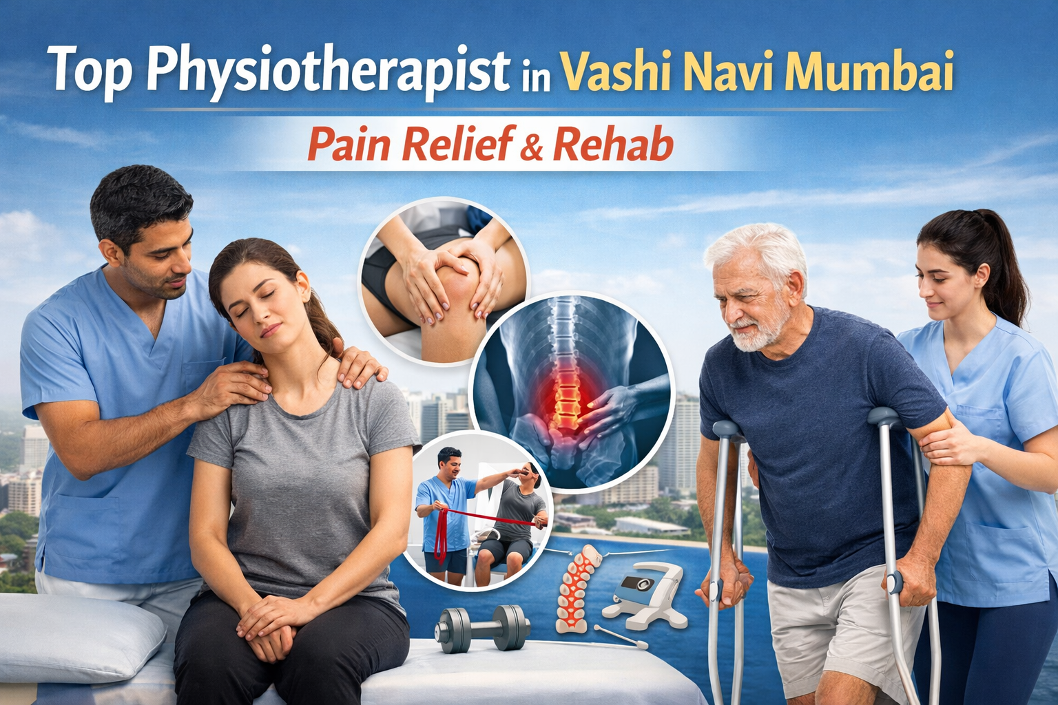 Top Physiotherapist in Vashi Navi Mumbai for Pain Relief & Rehab