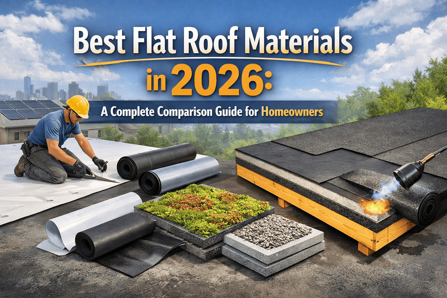 Flat Roof Materials