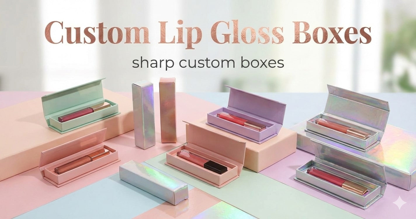 Custom Lip Gloss Boxes