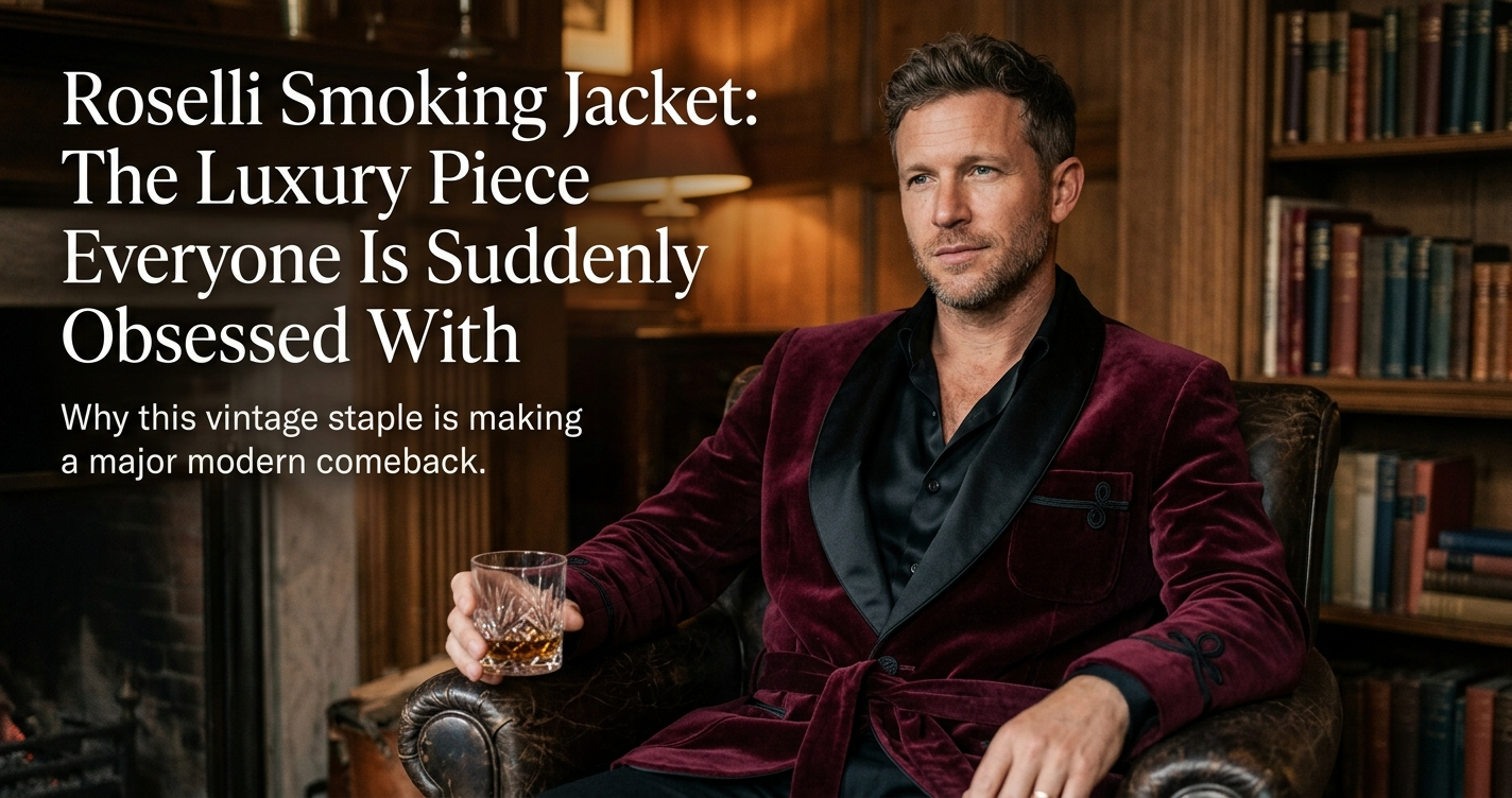 roselli smoking jacket