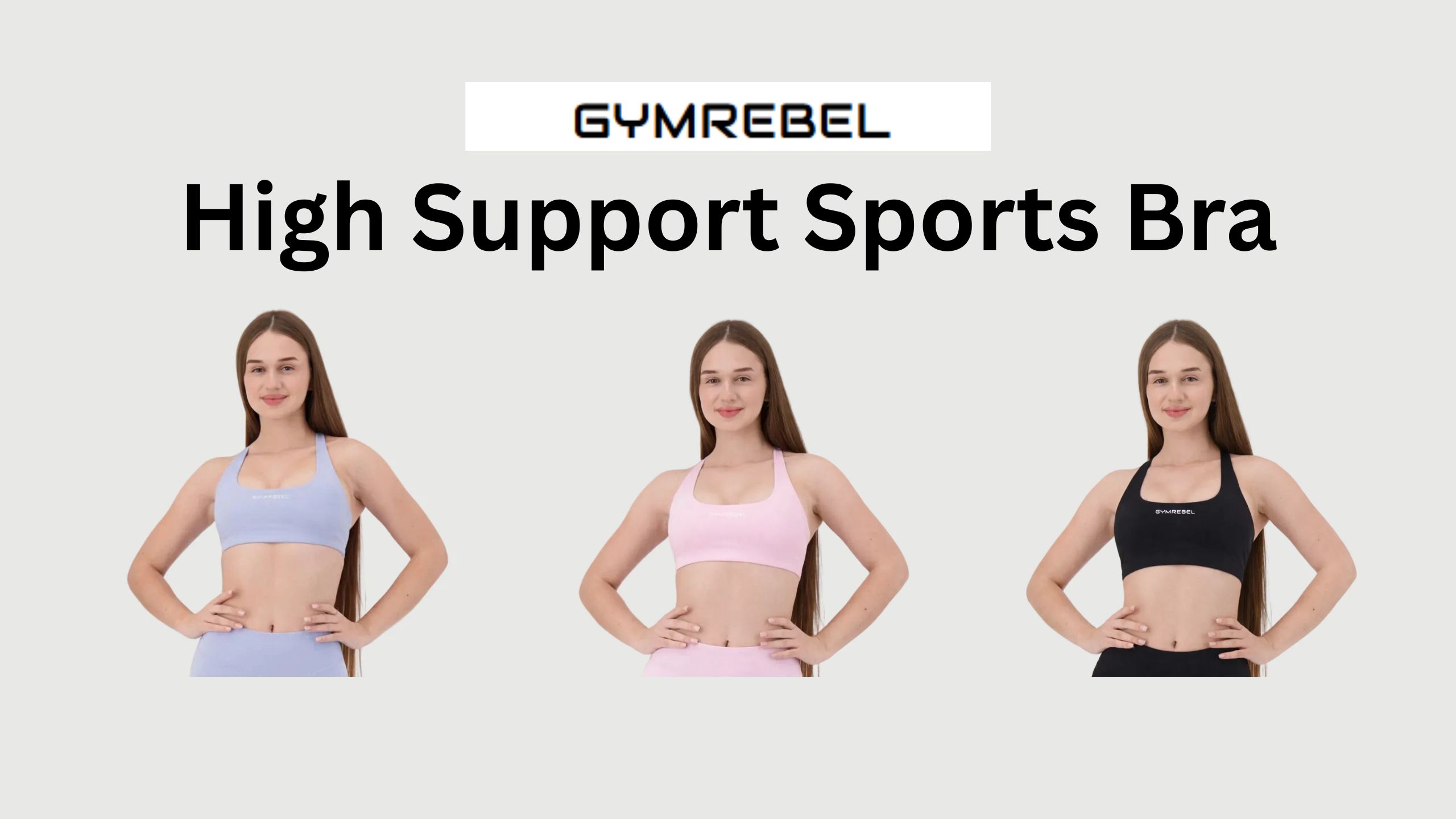 High Support Sports Bra