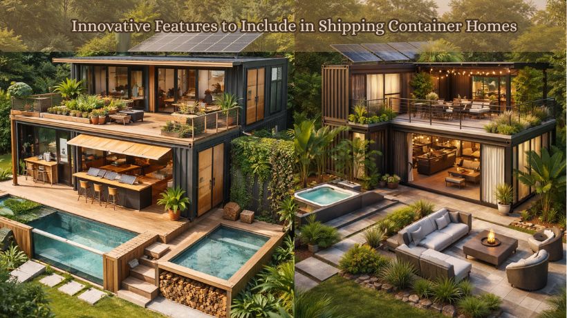 Innovative Features to Include in Shipping Container Homes