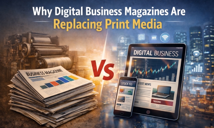 Online business magazine