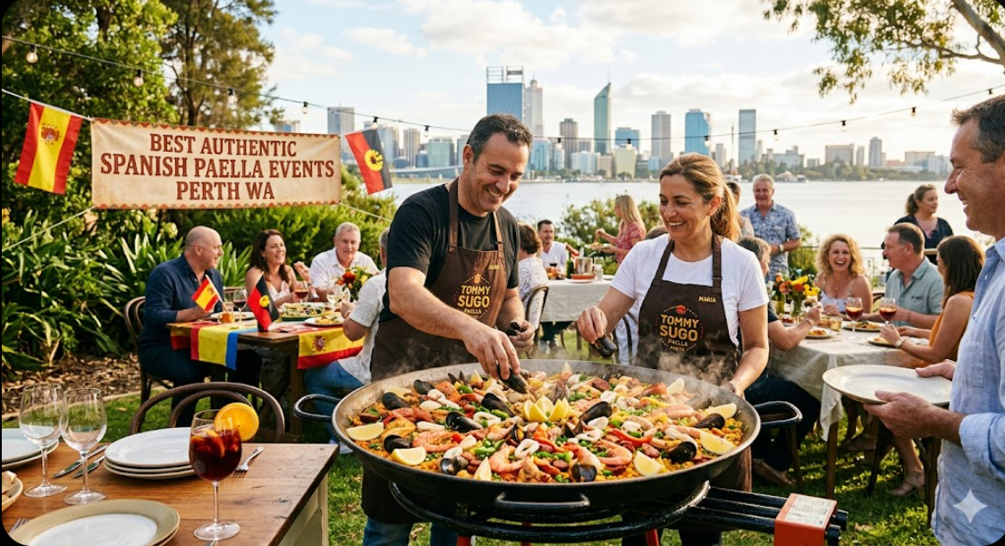 Best Authentic Spanish Paella Events Perth WA
