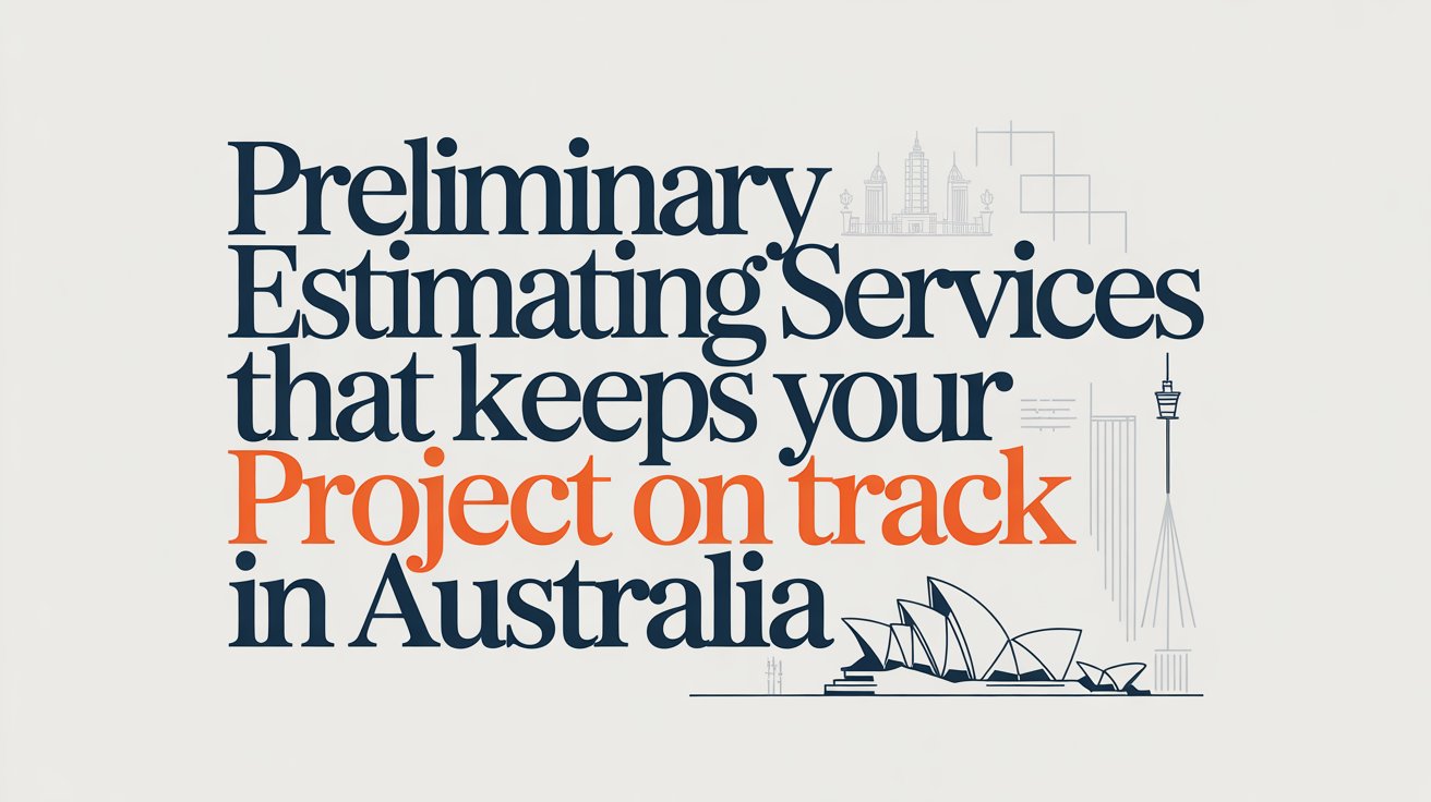 Preliminary Estimating Services