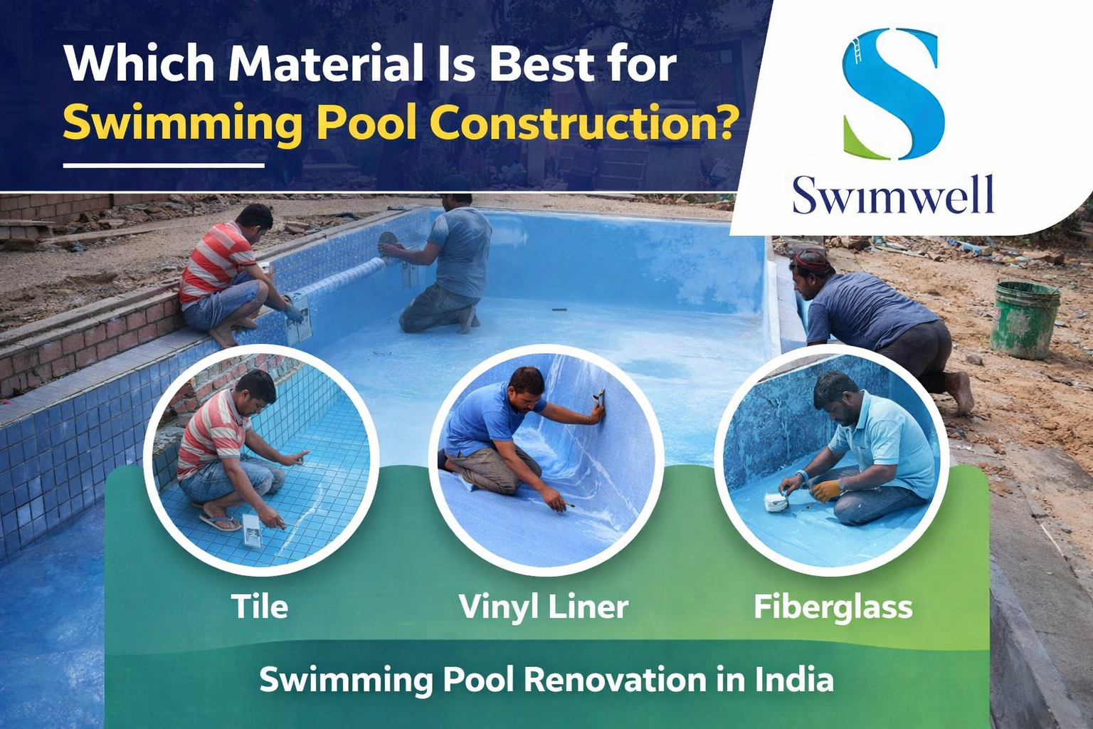Swimming pool construction