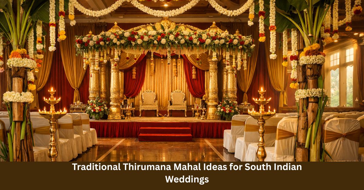 Traditional Thirumana Mahal Ideas for South Indian Weddings
