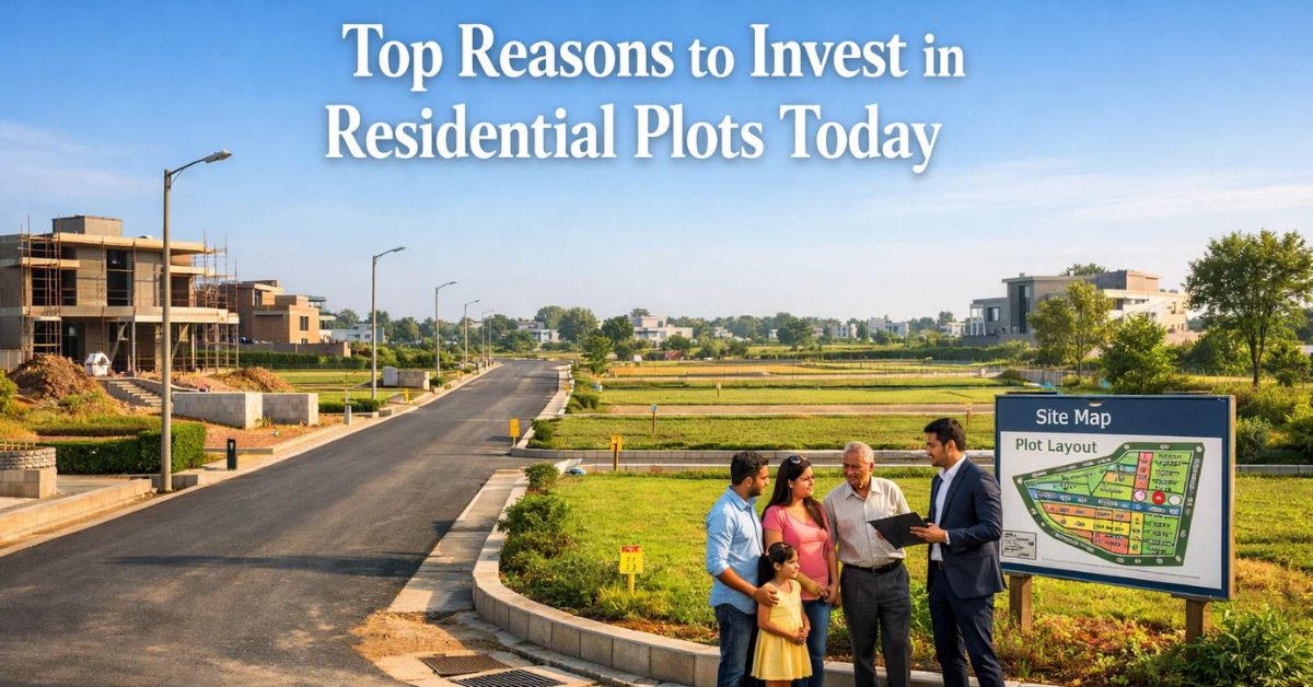 Top Reasons to Invest in Residential Plots Today