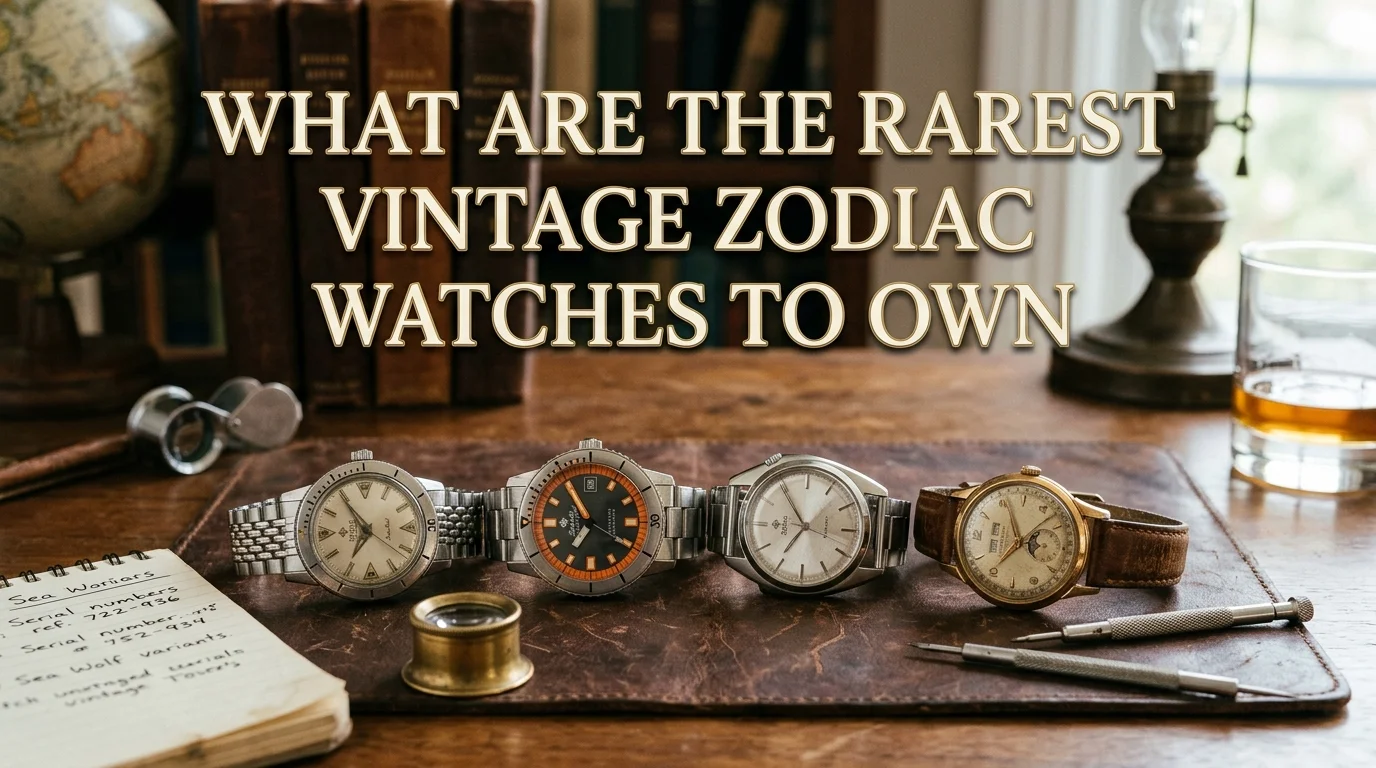 What Are the Rarest Vintage Zodiac Watches to Own
