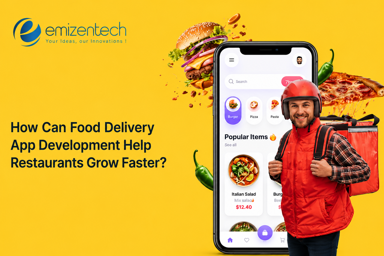 food delivery app development