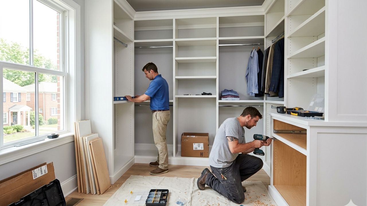 Closet installation Louisville