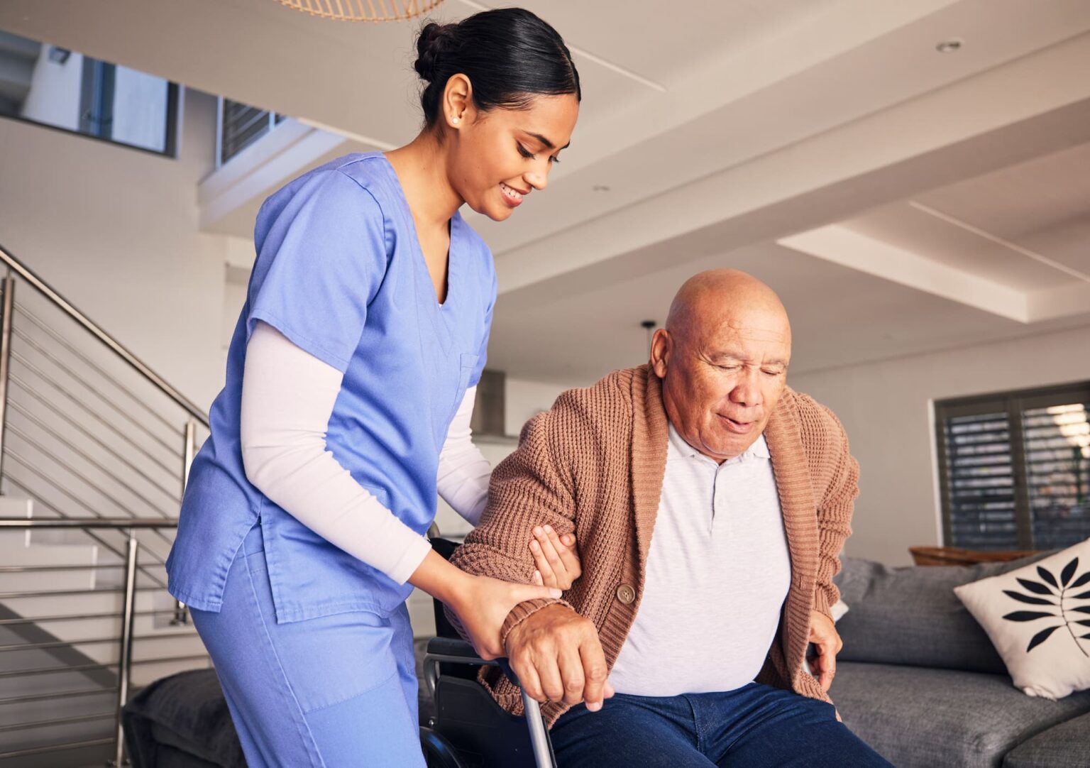 care home support workers London